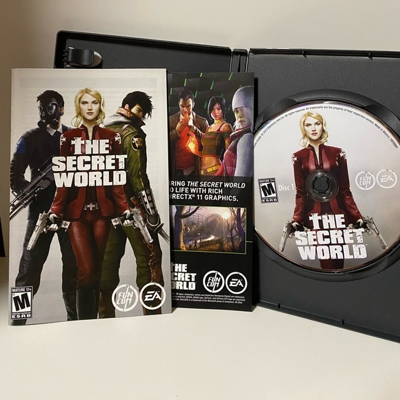 The Secret World PC DVD ROM Software Video Game Computer Game EA 2012 - Picture 5 of 12